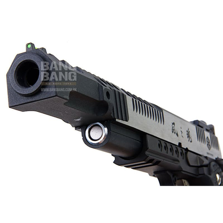 AW Custom HX24 Series 'Wind Velocity' IPSC Gas Blowback Pistol - Two Tone - Bang Bang Airsoft