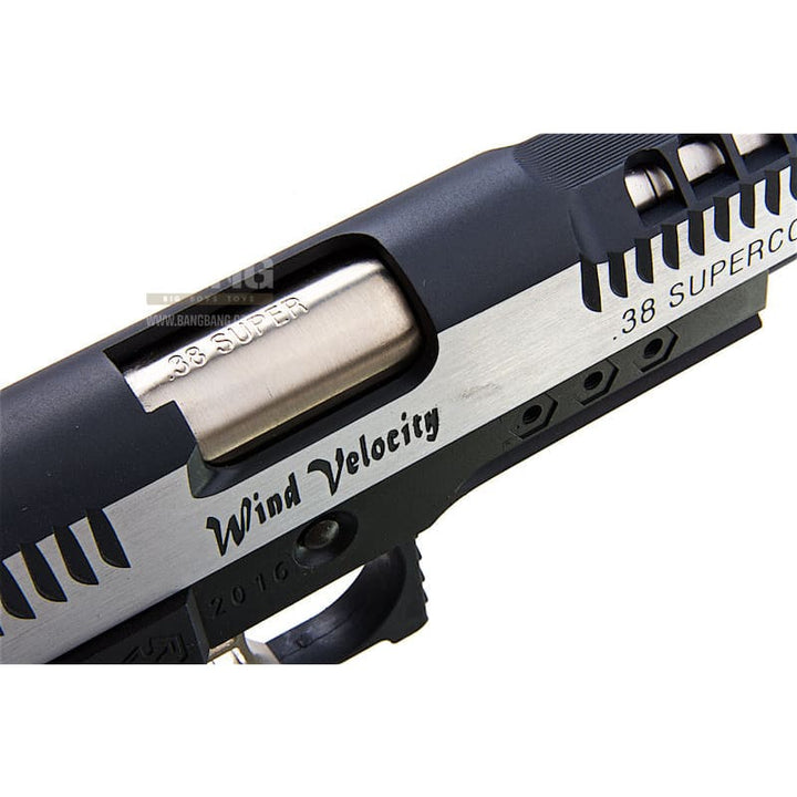 AW Custom HX24 Series 'Wind Velocity' IPSC Gas Blowback Pistol - Two Tone - Bang Bang Airsoft