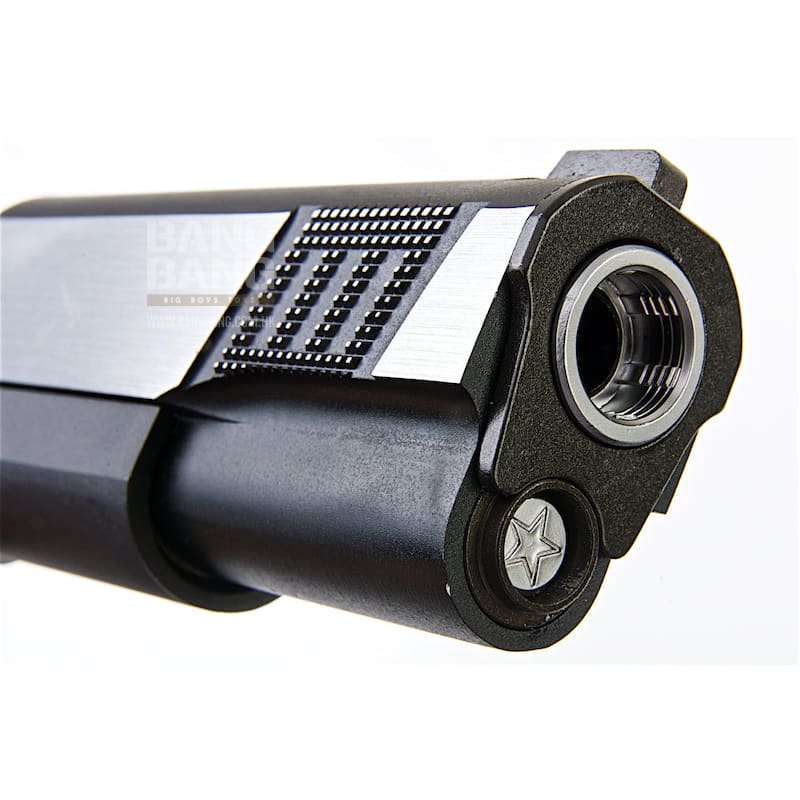 AW Custom Iconic 1911 Gas Blowback Pistol - 2 Tone - Bang Bang Airsoft
