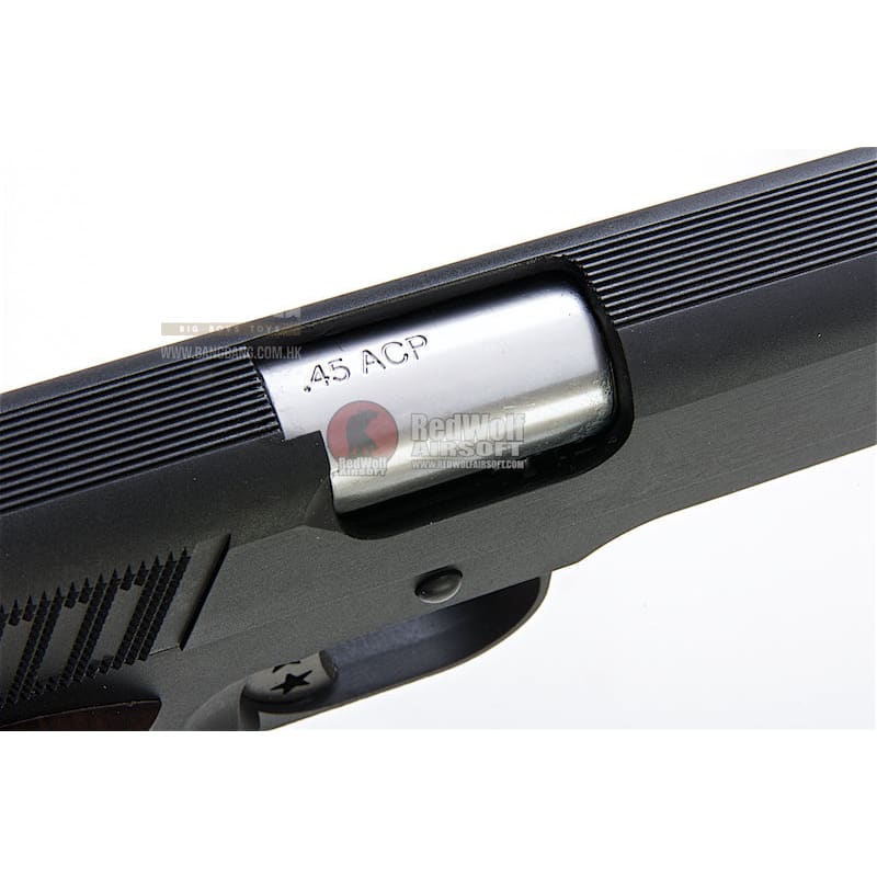 AW Custom Iconic 1911 Gas Blowback Pistol - Black - Bang Bang Airsoft