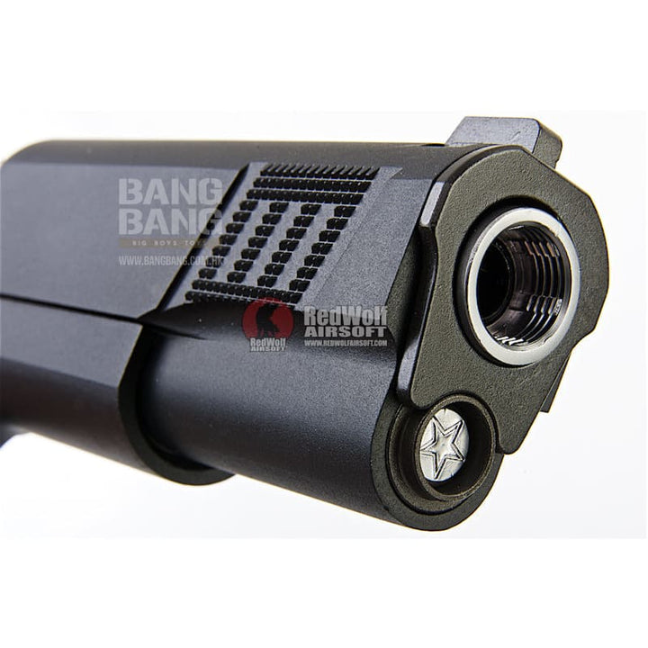 AW Custom Iconic 1911 Gas Blowback Pistol - Black - Bang Bang Airsoft