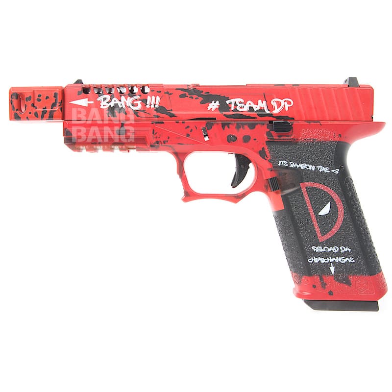Aw custom vx7102 deadpool 17 gbb pistol pistol / handgun