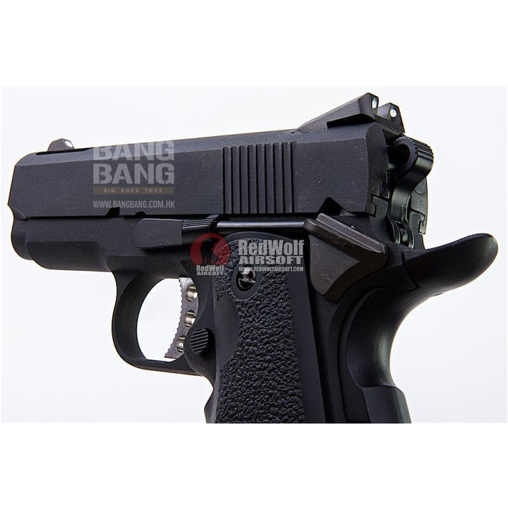 AW V10 Ultra Compact GBB Pistol (Black/Black) - Bang Bang Airsoft