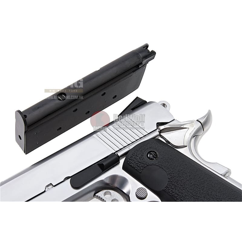 AW V10 Ultra Compact GBB Pistol (Silver/Silver) - Bang Bang Airsoft
