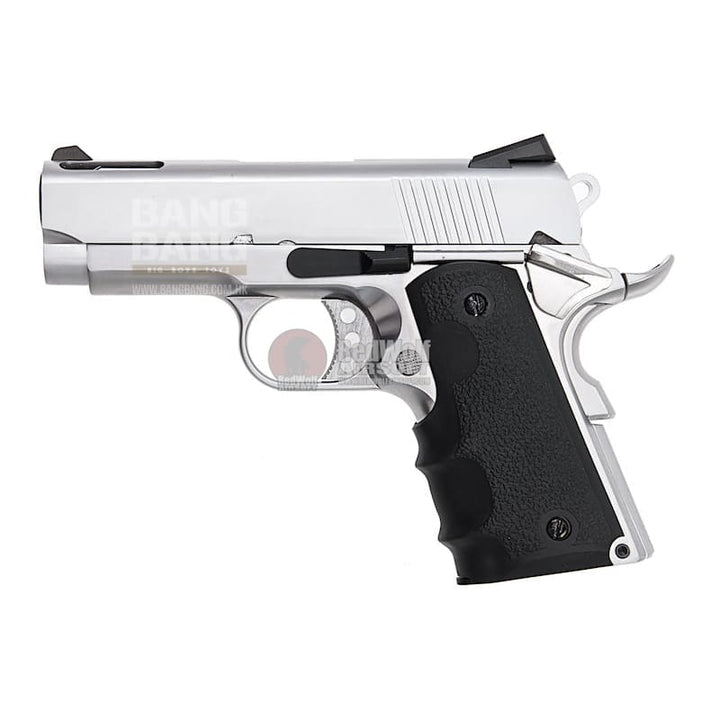 AW V10 Ultra Compact GBB Pistol (Silver/Silver) - Bang Bang Airsoft