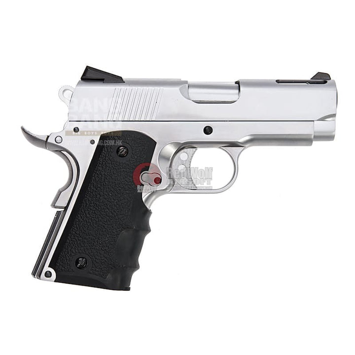 AW V10 Ultra Compact GBB Pistol (Silver/Silver) - Bang Bang Airsoft