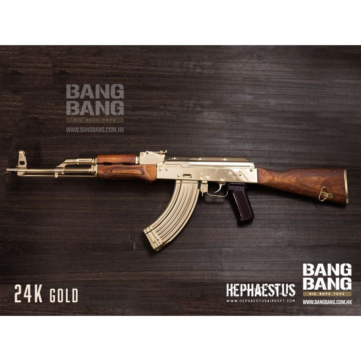 BANG BANG CUSTOM 24K GOLD CLASSIC AKM (BY HEPHAESTUS) - Bang Bang Airsoft