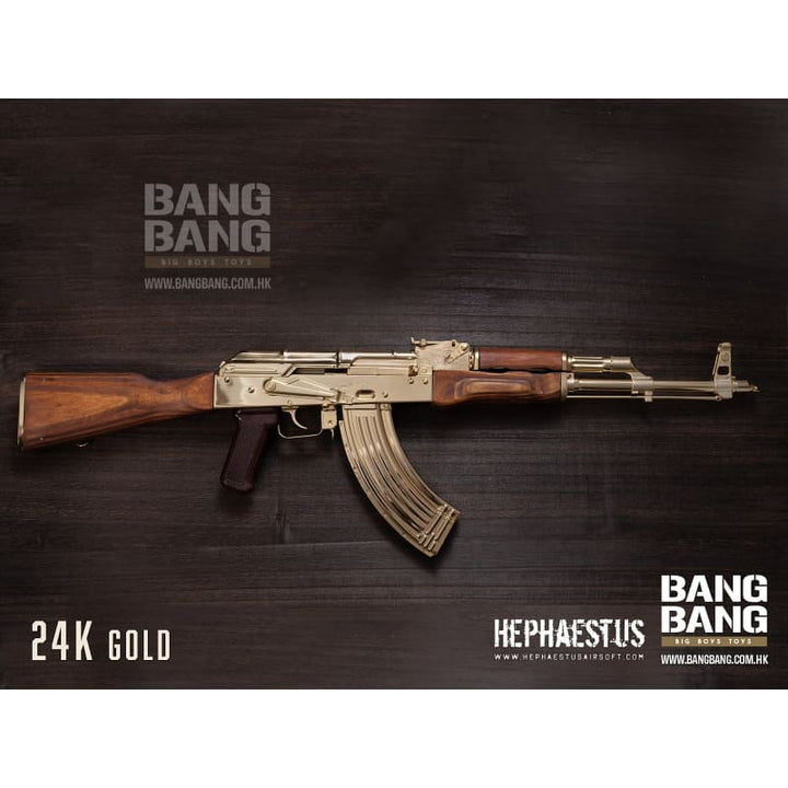BANG BANG CUSTOM 24K GOLD CLASSIC AKM (BY HEPHAESTUS) - Bang Bang Airsoft