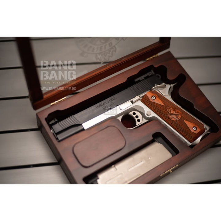 Bang Bang Custom build SP 1911 complete airsoft with mag and wooden box - Bang Bang Airsoft