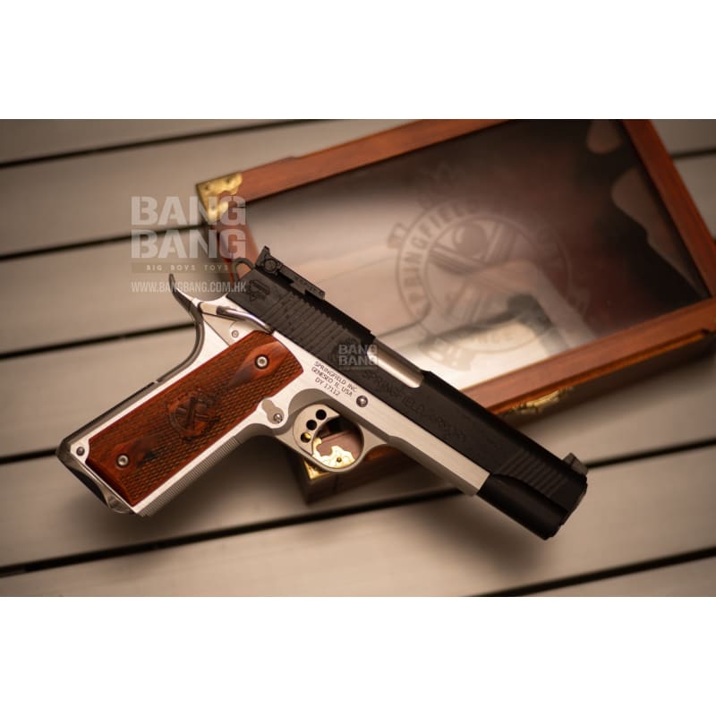 Bang Bang Custom build SP 1911 complete airsoft with mag and wooden box - Bang Bang Airsoft