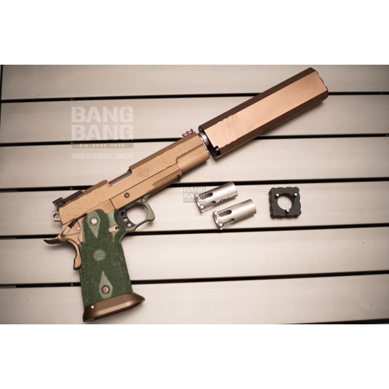Bang Bang Custom Built STI Hexagon Tactical Completed Airsoft (Without Mag) - Bang Bang Airsoft