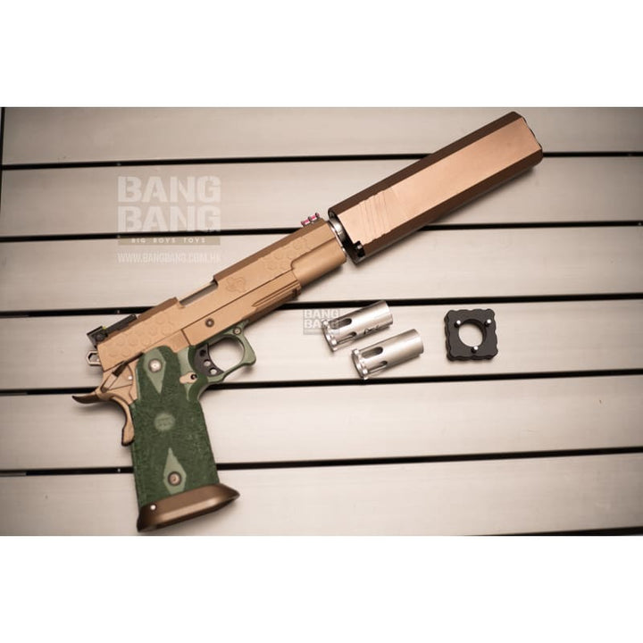 Bang Bang Custom Built STI Hexagon Tactical Completed Airsoft (Without Mag) - Bang Bang Airsoft