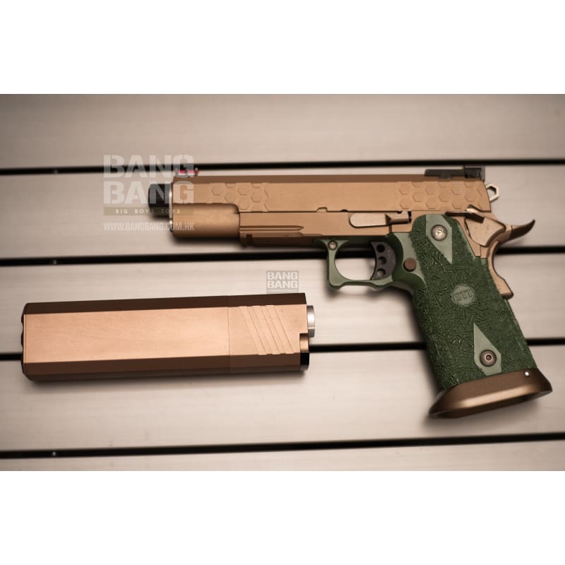 Bang Bang Custom Built STI Hexagon Tactical Completed Airsoft (Without Mag) - Bang Bang Airsoft