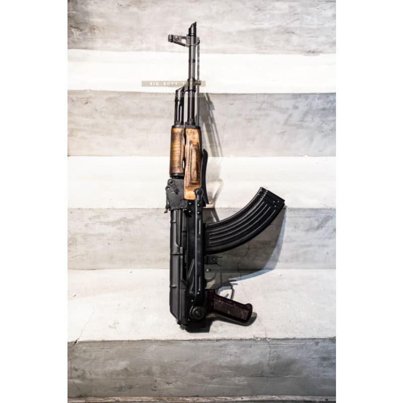 Bang Bang Custom GHK AKMS GBBR (by Hephaestus) - Bang Bang Airsoft