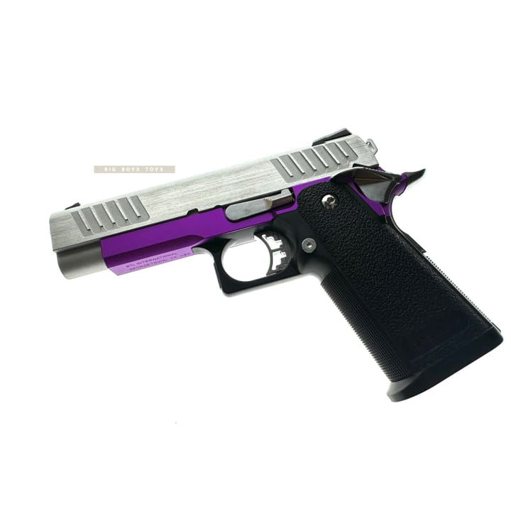 Bang Bang Custom Hi - Capa 4.3 with Aluminum Slide and Frame (Silver/Purple) - Bang Bang Airsoft