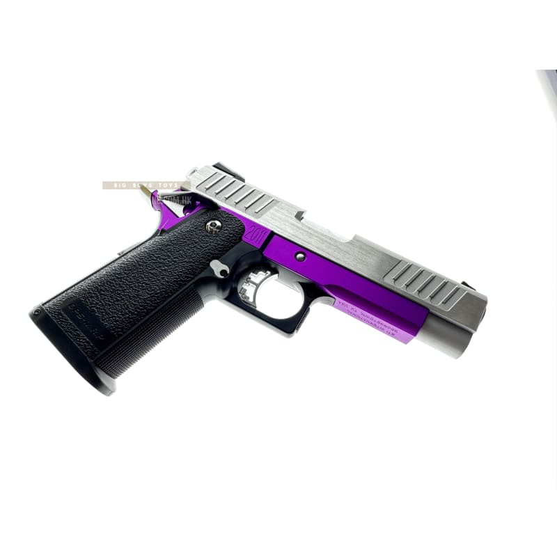 Bang Bang Custom Hi - Capa 4.3 with Aluminum Slide and Frame (Silver/Purple) - Bang Bang Airsoft