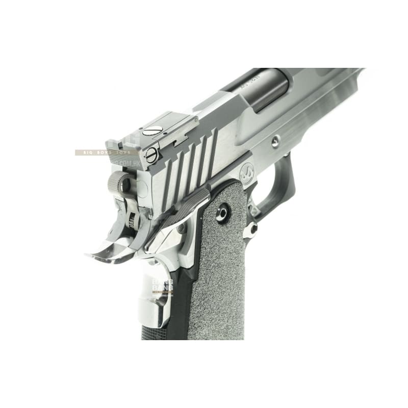 Bang Bang Custom "NORRIS" Aluminum Standard Complete Pistol - Sliver - Bang Bang Airsoft