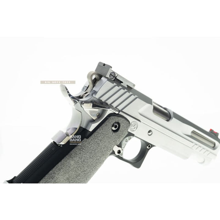 Bang Bang Custom "NORRIS" Aluminum Standard Complete Pistol - Sliver - Bang Bang Airsoft