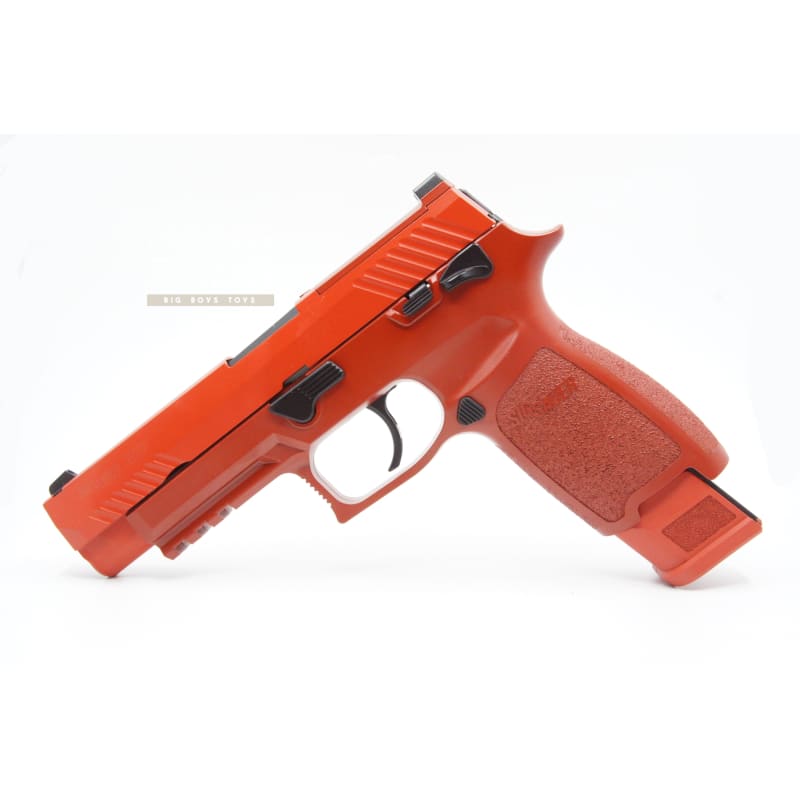BANG BANG CUSTOM SIG AIR P320 M17 6MM GBB PISTOL (CERAKOTE Char's Counterattack) - Bang Bang Airsoft