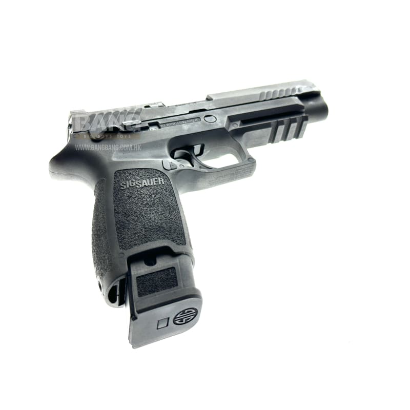 BANG BANG CUSTOM SIG AIR P320 M17 6MM GBB PISTOL (CERAKOTE Grey Battleworn) *** - Bang Bang Airsoft