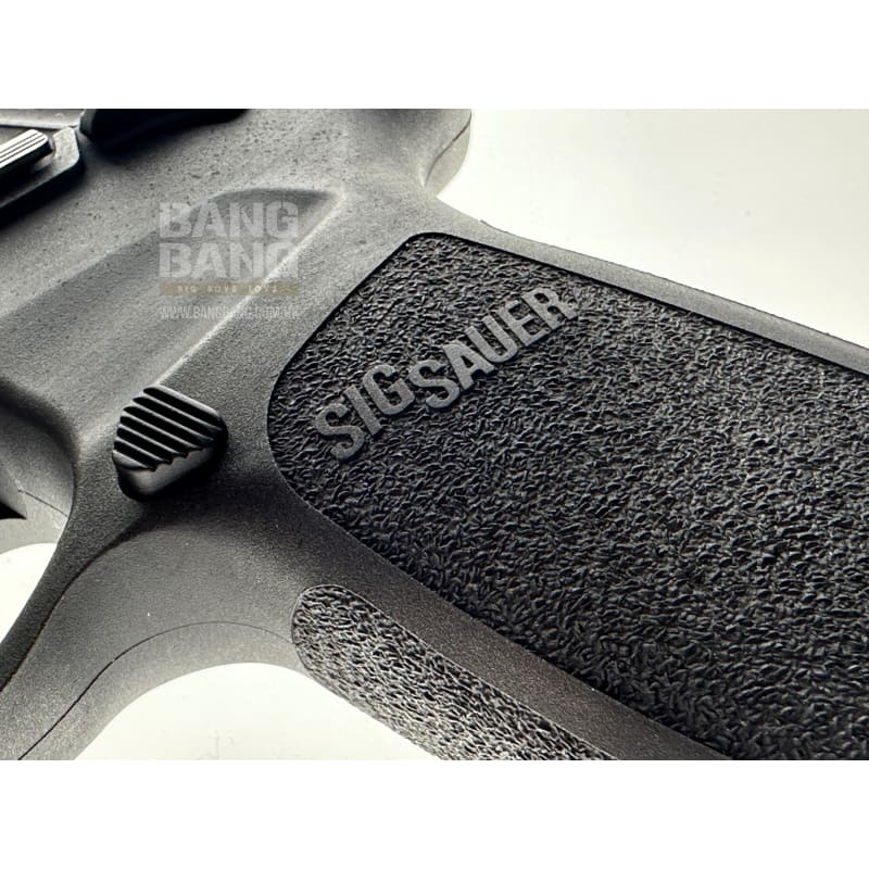 BANG BANG CUSTOM SIG AIR P320 M17 6MM GBB PISTOL (CERAKOTE Grey Battleworn) *** - Bang Bang Airsoft