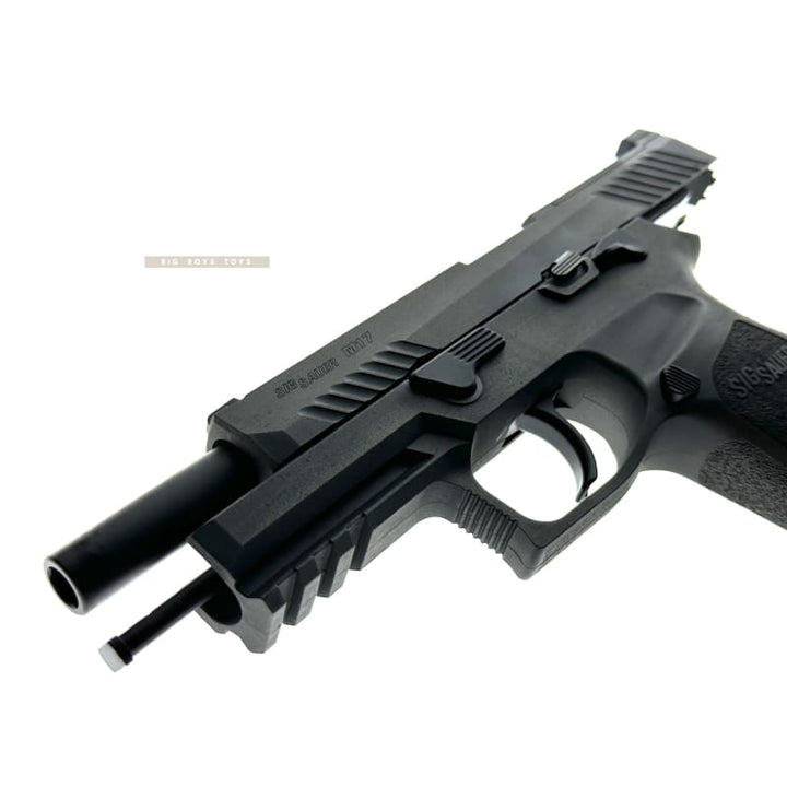 BANG BANG CUSTOM SIG AIR P320 M17 6MM GBB PISTOL (CERAKOTE Grey Battleworn) *** - Bang Bang Airsoft