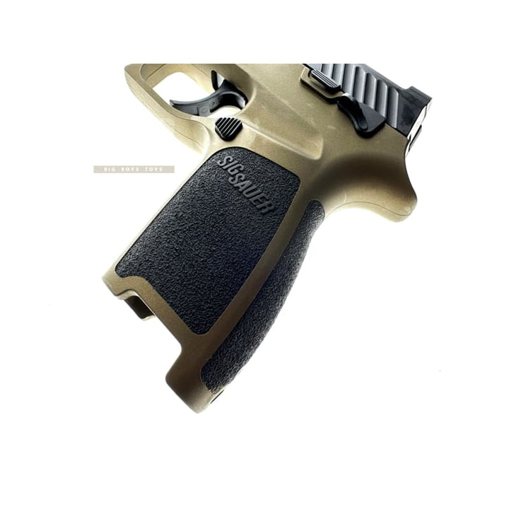 BANG BANG CUSTOM SIG AIR P320 M17 6MM GBB PISTOL (CERAKOTE Two Tone - Burnt Bronze/Black) *** - Bang Bang Airsoft
