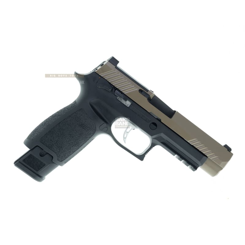 Bang Bang Custom SIG AIR P320 M17 Cerakote Aluminum Slide Complete Pistol - Two Tone - Bang Bang Airsoft