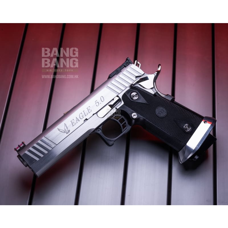 Bang Bang Custom STI Eagle 5.0 Completed GBB Pistol - Bang Bang Airsoft