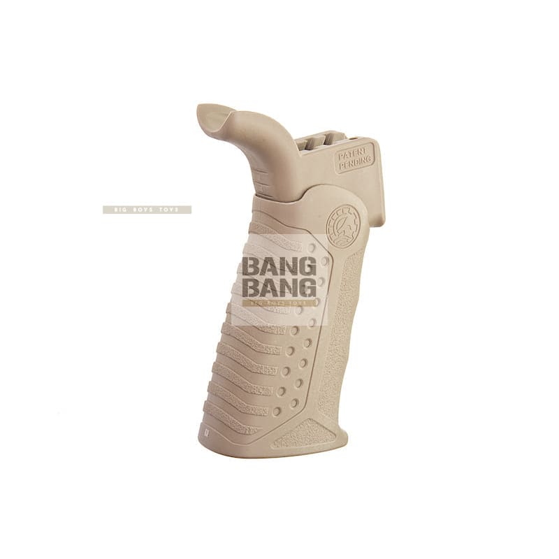 Battle Arms Development (B.A.D.) ATG Adjustable Tactical Grip for M4 GBB Series - FDE - Bang Bang Airsoft