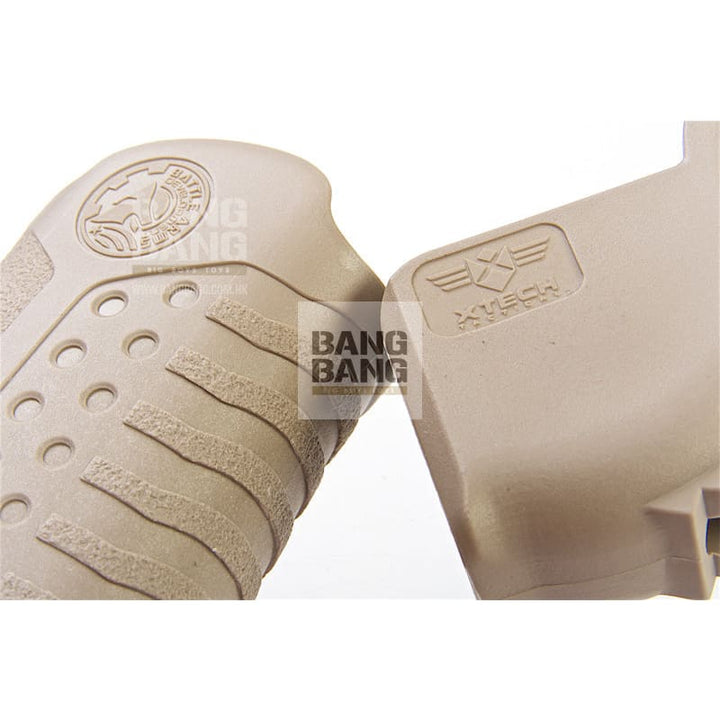Battle Arms Development (B.A.D.) ATG Adjustable Tactical Grip for M4 GBB Series - FDE - Bang Bang Airsoft