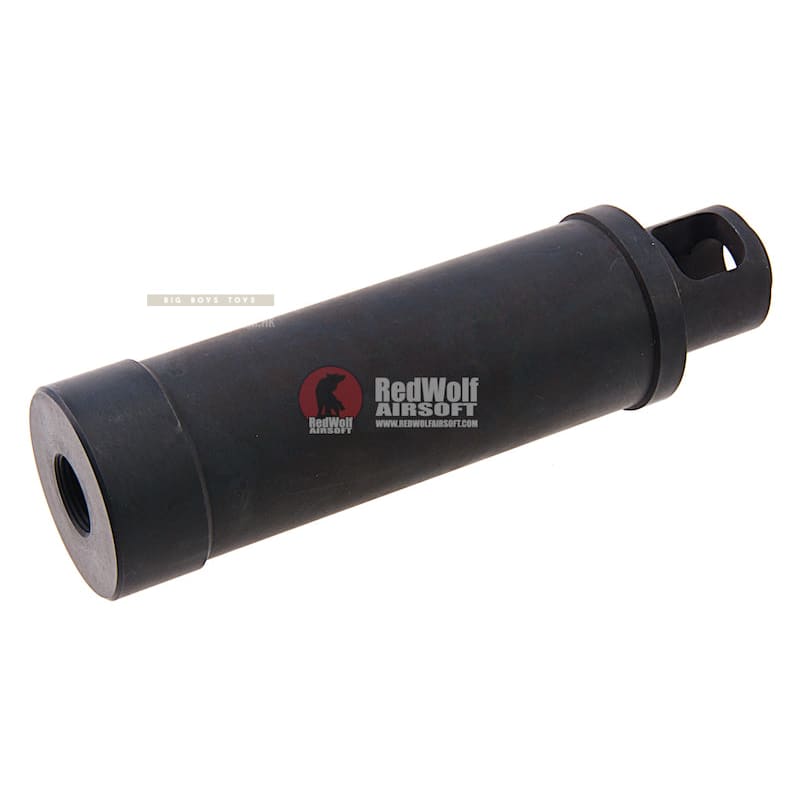 Bear Paw Production CNC Steel Muzzle Brake for Ots - 03 SVU GBB Airsoft Rifle - Bang Bang Airsoft