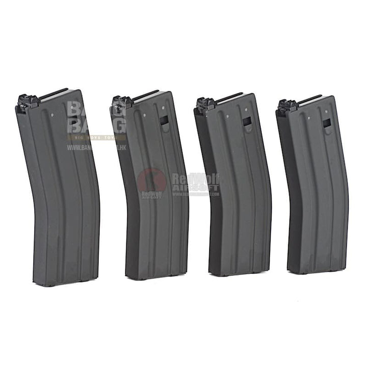 Blackcat Airsoft Aluminium 30 / 120 rds Magazine for Systema PTW (4 PACK) - Bang Bang Airsoft