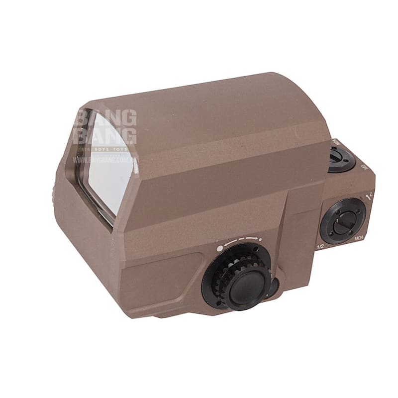 Blackcat airsoft lc style red dot sight - tan free shipping