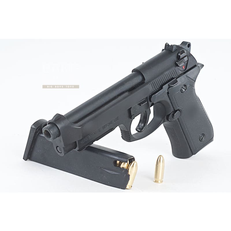 Blackcat airsoft min model gun m92f (shell ejection) - black