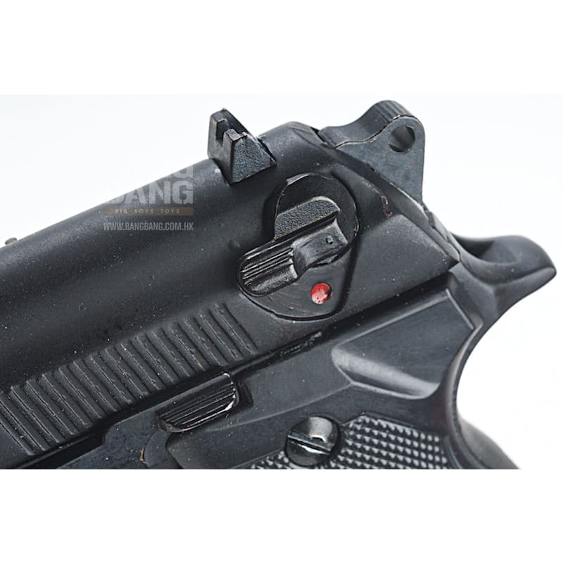 Blackcat Airsoft Min Model Gun M92F (Shell Ejection) - Black - Bang Bang Airsoft