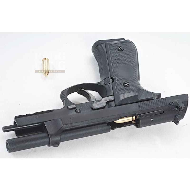 Blackcat Airsoft Min Model Gun M92F (Shell Ejection) - Black - Bang Bang Airsoft