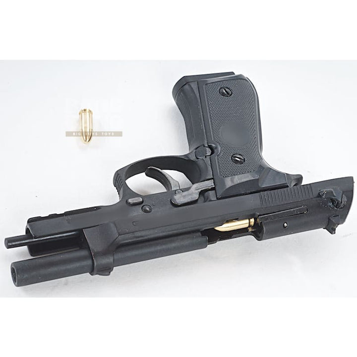 Blackcat Airsoft Min Model Gun M92F (Shell Ejection) - Black - Bang Bang Airsoft