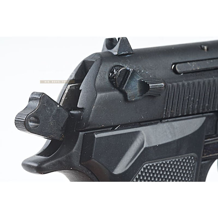 Blackcat Airsoft Min Model Gun M92F (Shell Ejection) - Black - Bang Bang Airsoft