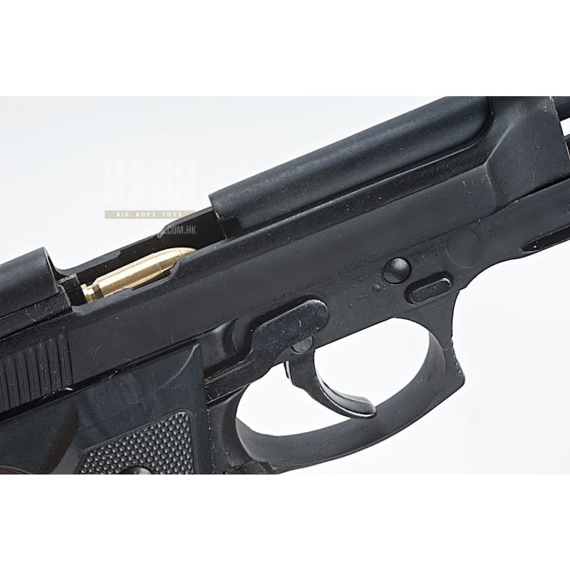 Blackcat Airsoft Min Model Gun M92F (Shell Ejection) - Black - Bang Bang Airsoft