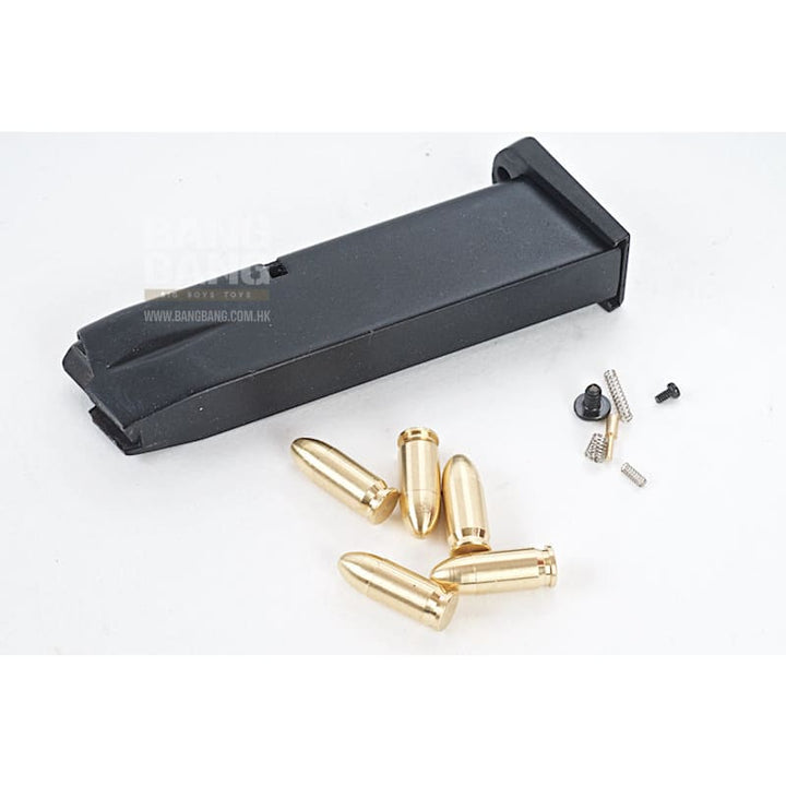 Blackcat Airsoft Min Model Gun M92F (Shell Ejection) - Black - Bang Bang Airsoft
