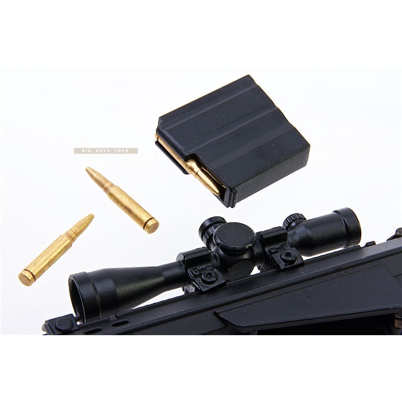 Blackcat Airsoft Mini Model Gun M82A1 (Scale 1:4) - Black - Bang Bang Airsoft