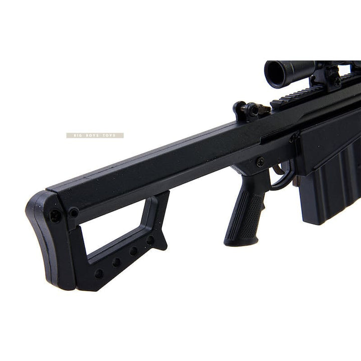 Blackcat Airsoft Mini Model Gun M82A1 (Scale 1:4) - Black - Bang Bang Airsoft