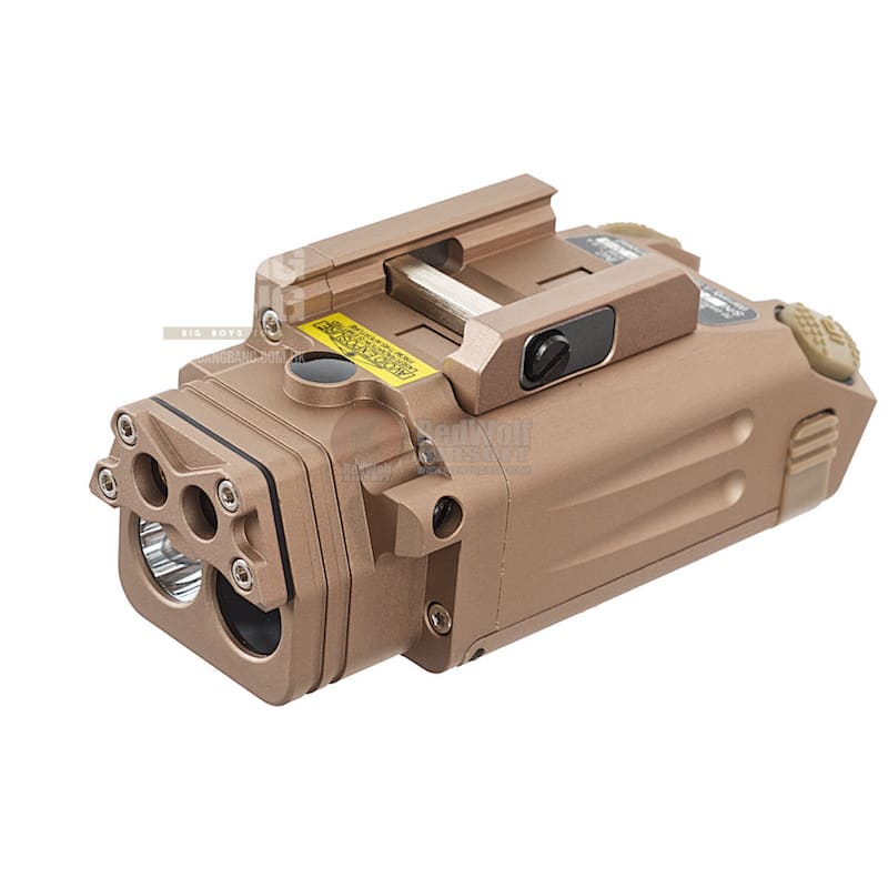 Blackcat Airsoft Tactical Flashlight for 20mm Rail - Tan - Bang Bang Airsoft