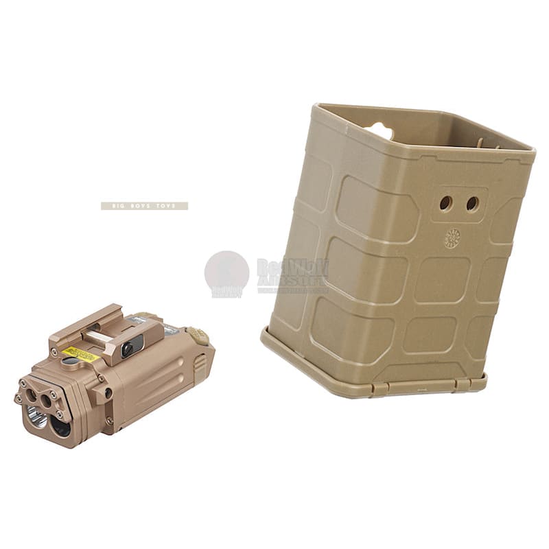 Blackcat Airsoft Tactical Flashlight for 20mm Rail - Tan - Bang Bang Airsoft