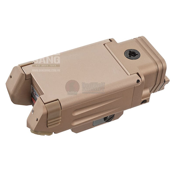 Blackcat Airsoft Tactical Flashlight for 20mm Rail - Tan - Bang Bang Airsoft