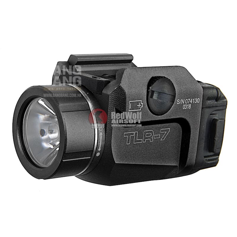 Blackcat Airsoft TLR - 7 Tactical Flashlight - Black - Bang Bang Airsoft