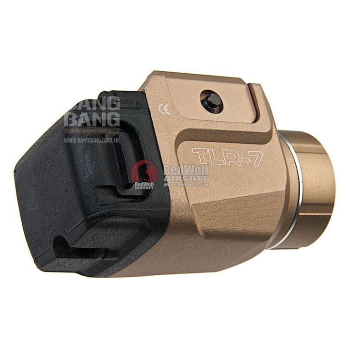 Blackcat Airsoft TLR - 7 Tactical Flashlight - Tan - Bang Bang Airsoft
