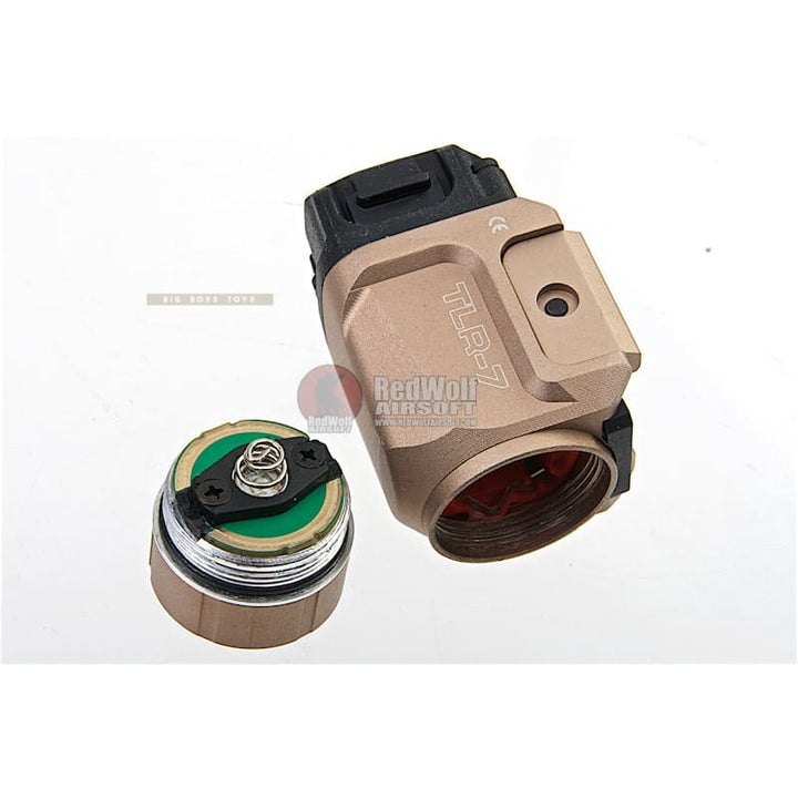 Blackcat Airsoft TLR - 7 Tactical Flashlight - Tan - Bang Bang Airsoft