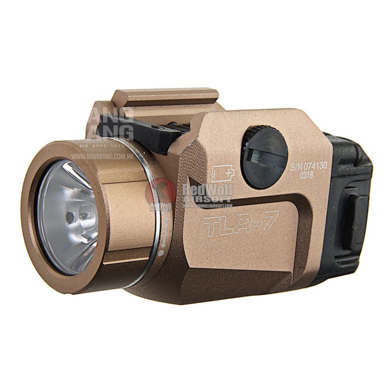 Blackcat Airsoft TLR - 7 Tactical Flashlight - Tan - Bang Bang Airsoft